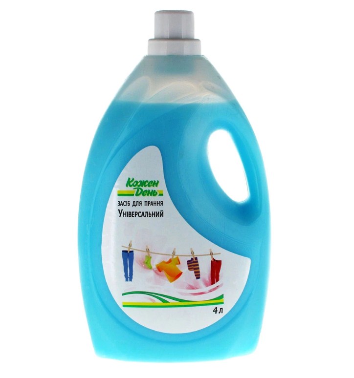 Гель для прання КОЖЕН ДЕНЬ, універсальний, автомат, 4л